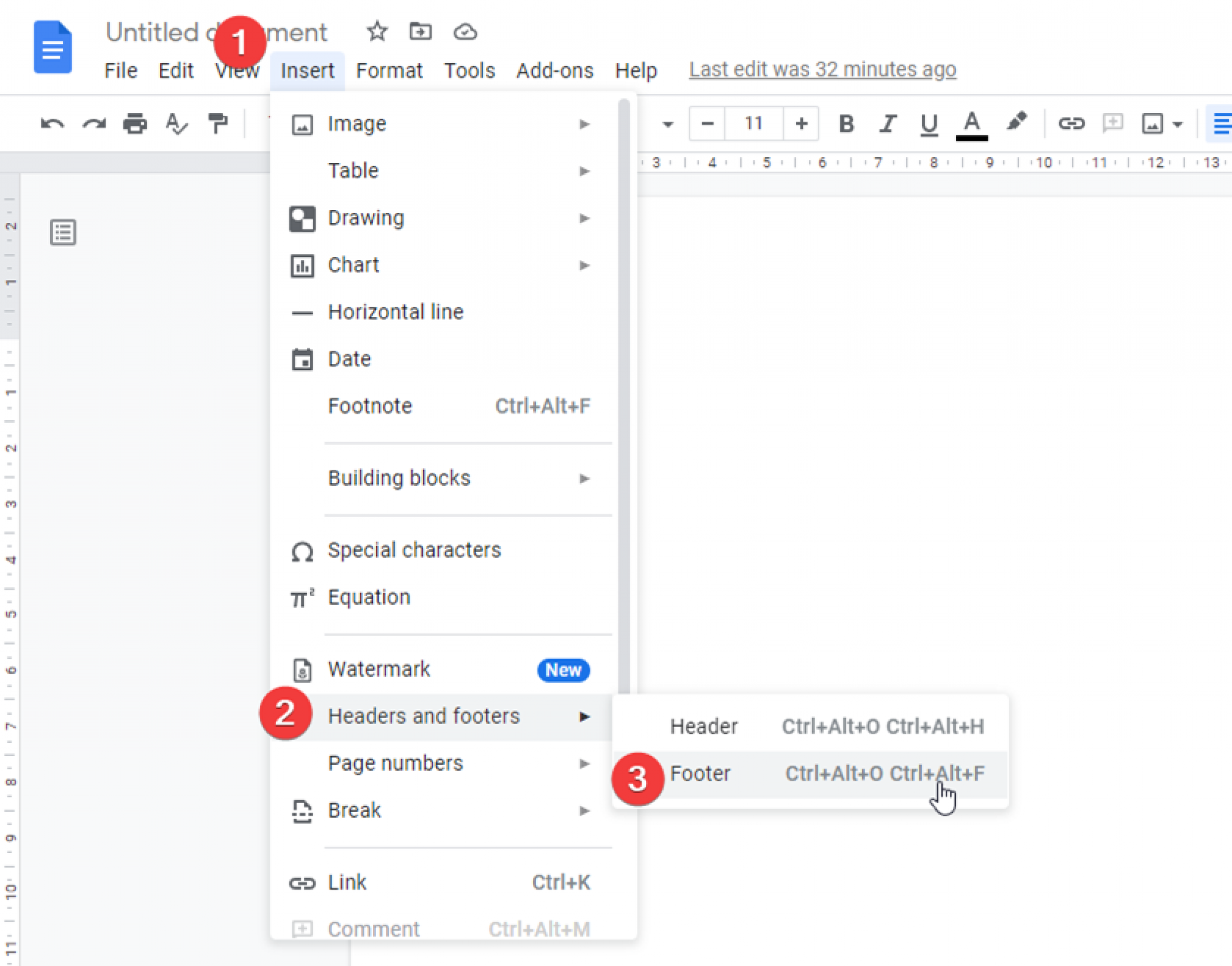 google-docs-different-footer-on-each-page-office-demy