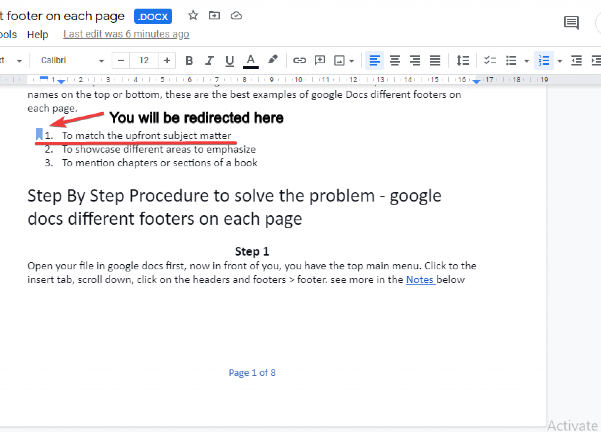 How to Bookmark in Google Docs (5 Easy Steps) Office Demy