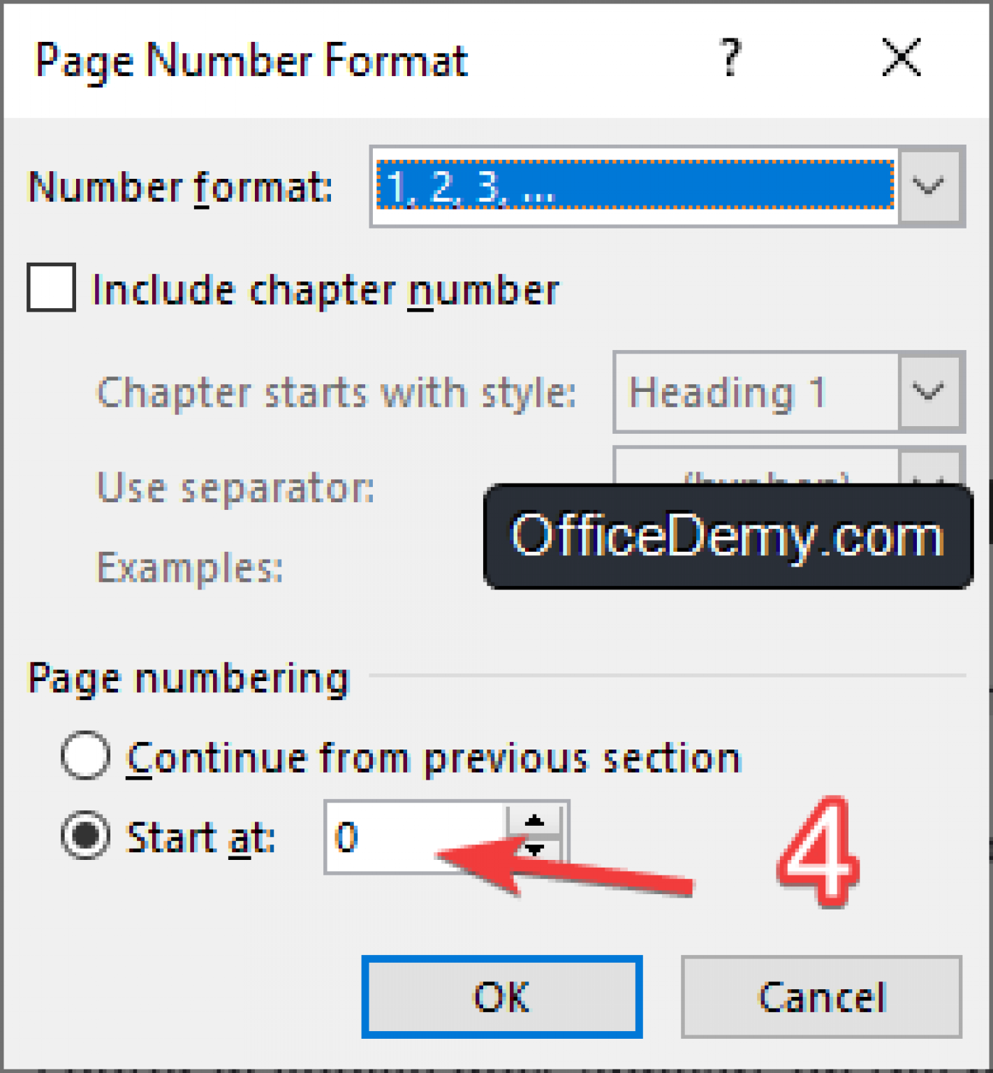 page-numbers-starting-from-a-specific-page-in-word-youtube