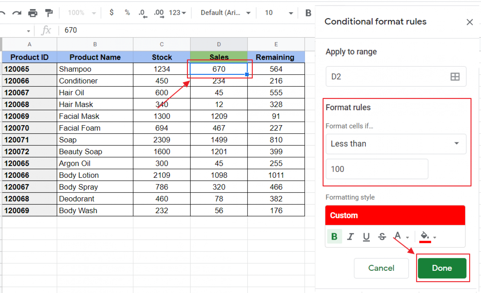 how-to-copy-conditional-formatting-in-google-sheets-2-methods