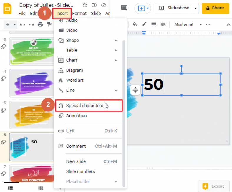 how-to-insert-degree-symbol-in-google-slides-3-methods-officedemy