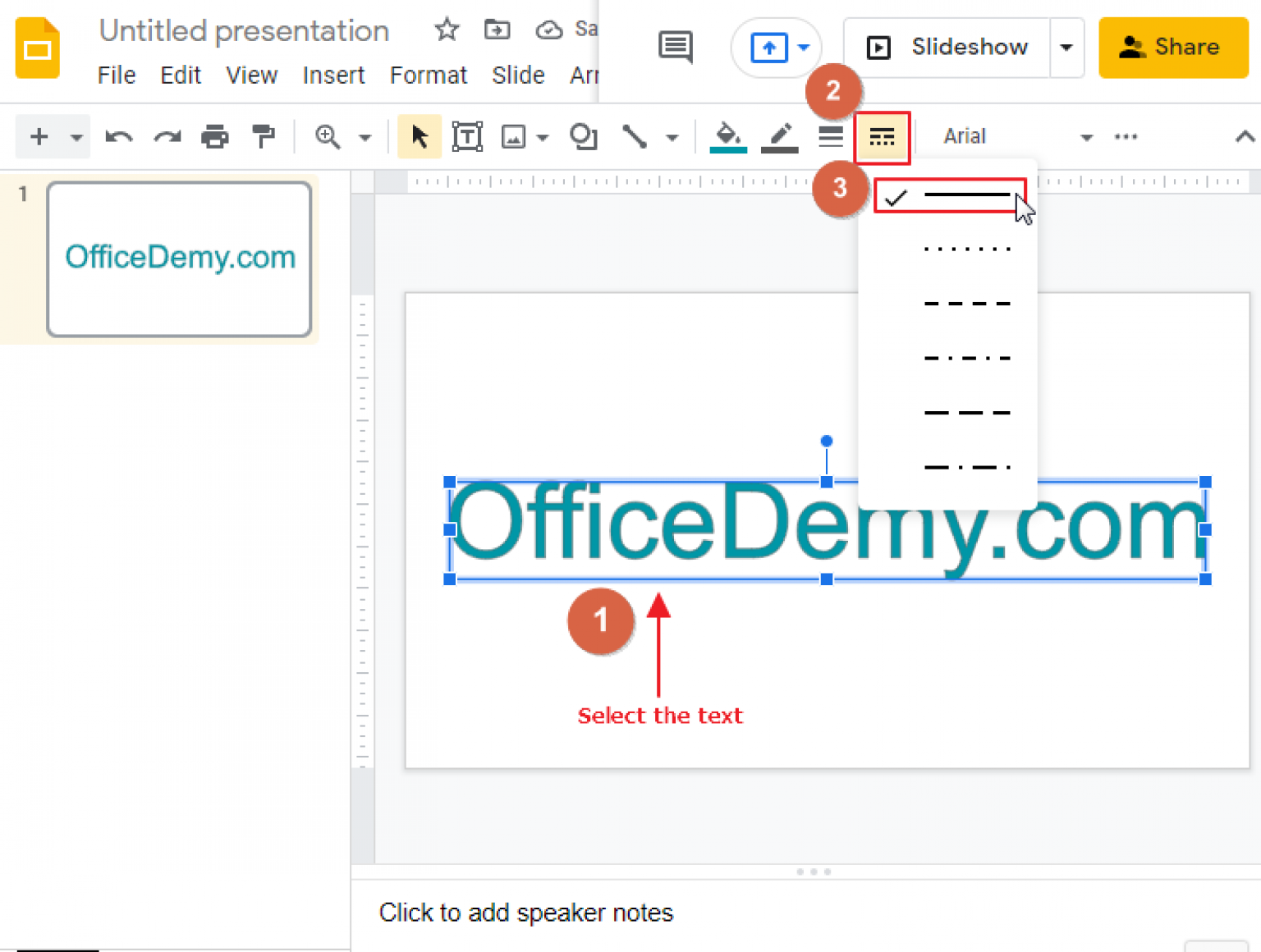 Can You Add A Border To Text In Google Slides