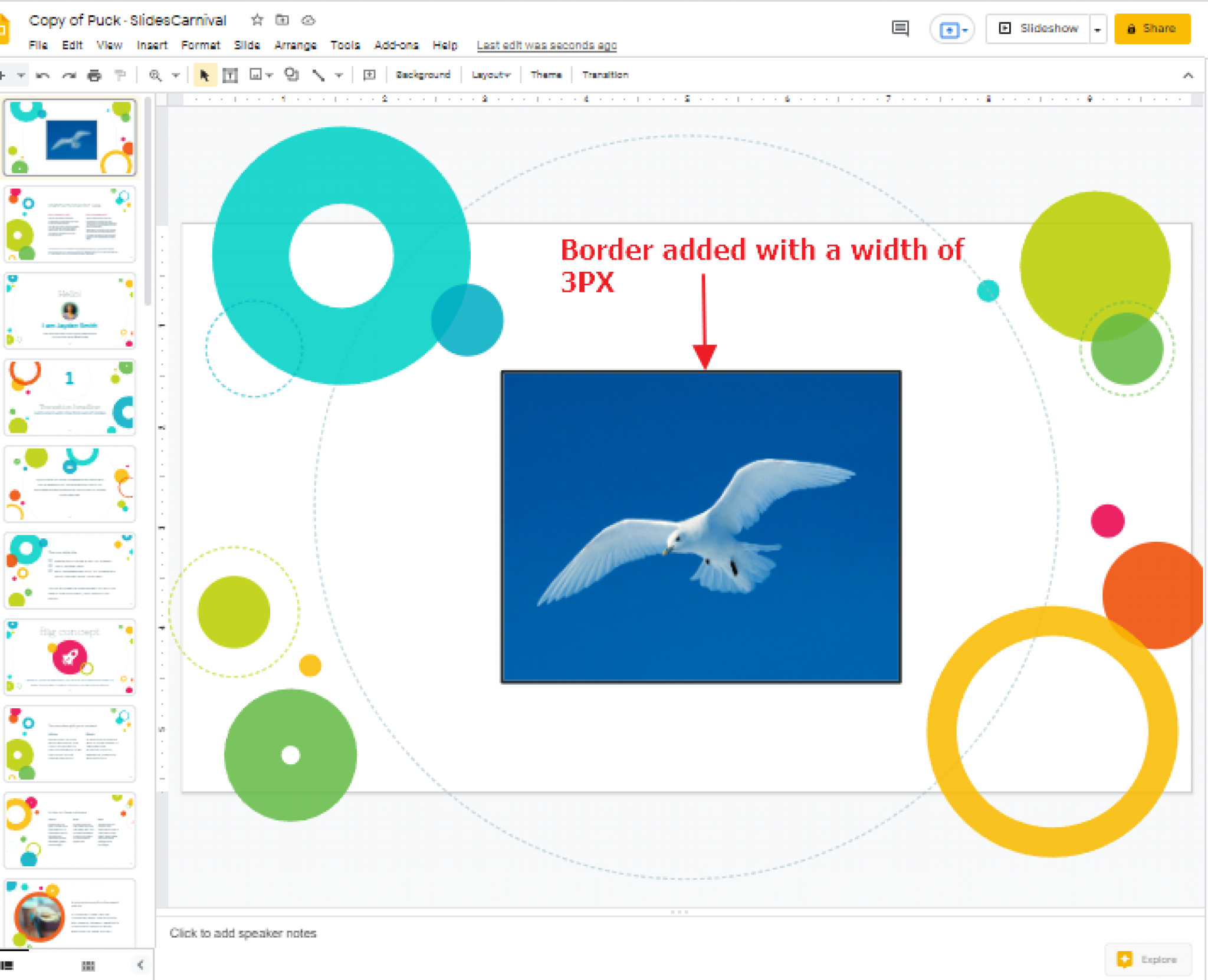 how-to-add-border-frame-to-an-image-in-google-slides-4-methods