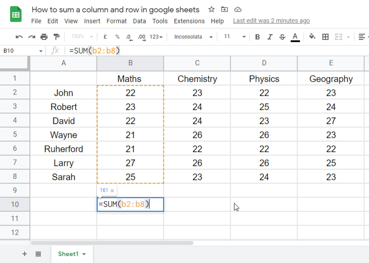 how-to-sum-a-column-and-row-in-google-sheets-officedemy