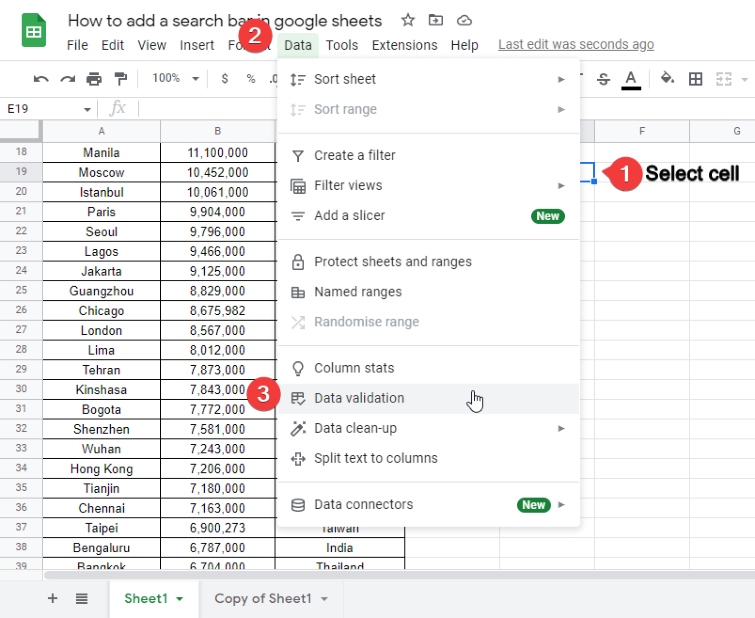 How To Search In Google Sheets Complete Guide OfficeDemy Com