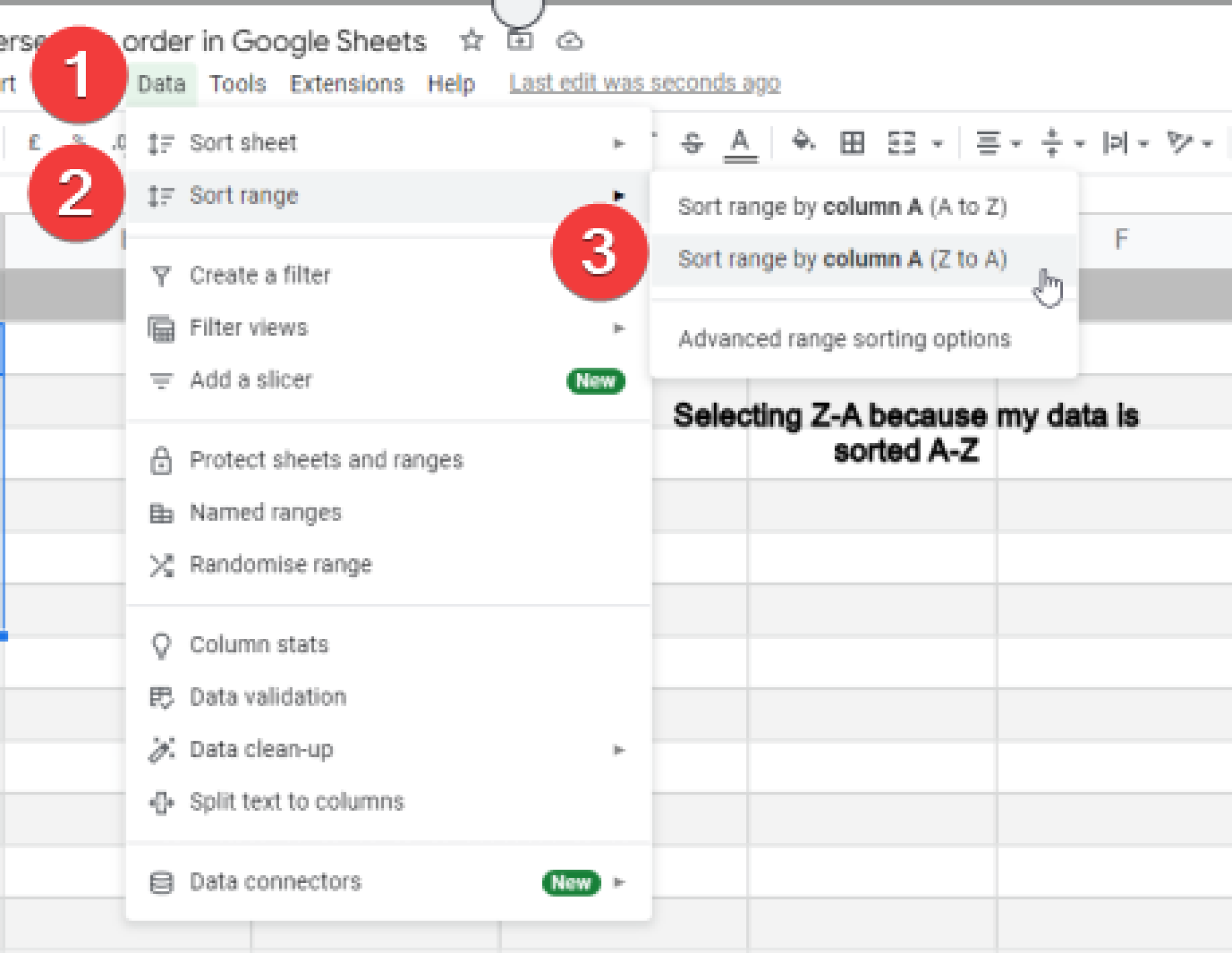 how-to-flip-or-reverse-data-order-in-google-sheets-complete-guide