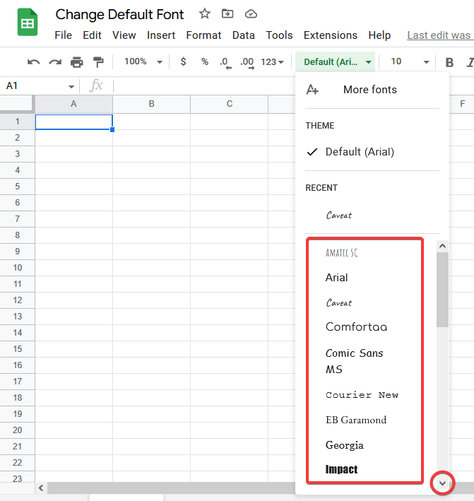  How To Change Default Font In Google Sheets 3 Methods 