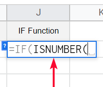 how to use ISNUMBER Function in Google Sheets 13
