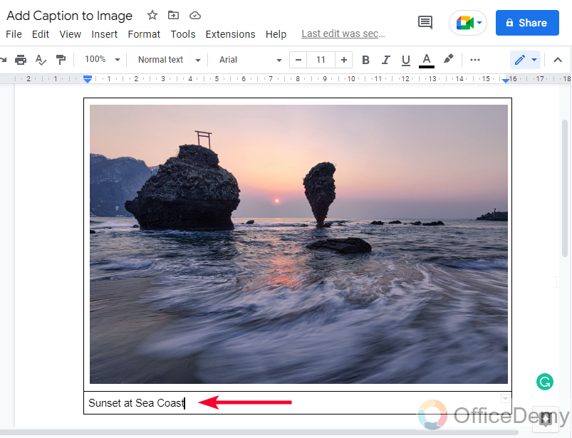 How To Add Caption To Image In Google Docs OfficeDemy