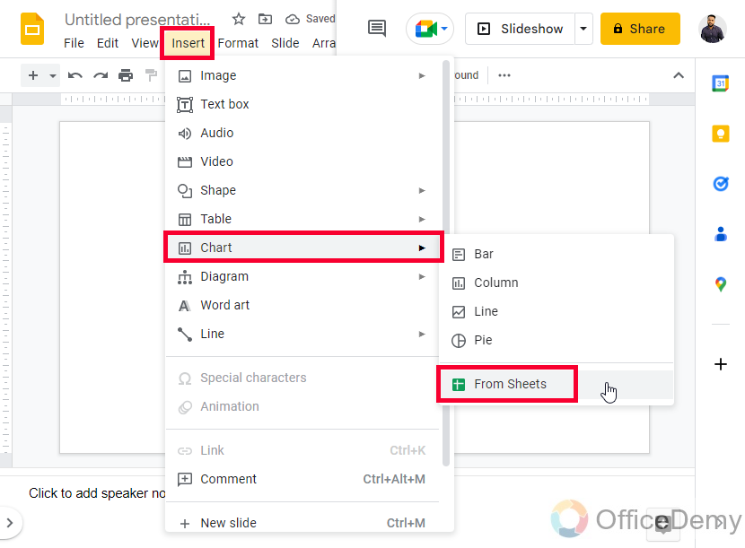  How To Make A Pie Chart In Google Slides 3 Methods OfficeDemy