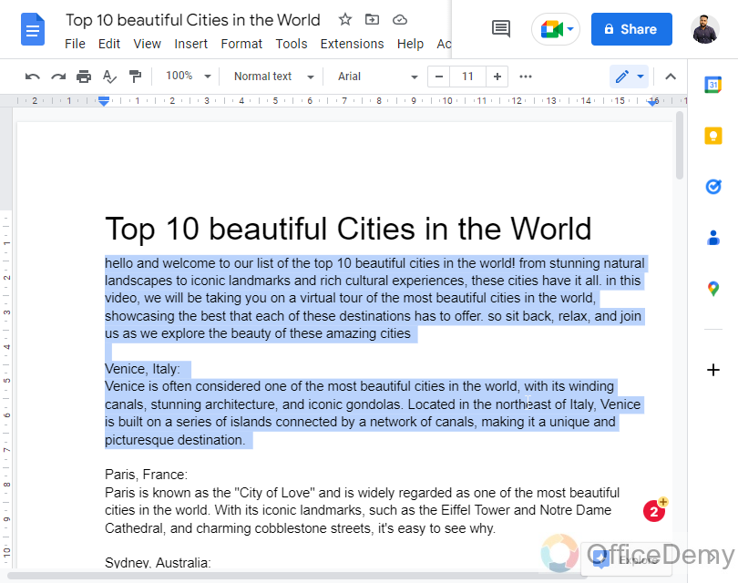 How To Make All Letters Lowercase On Google Docs OfficeDemy