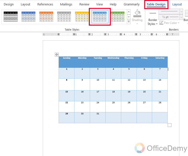  How To Make A Calendar In Microsoft Word 2 Methods 