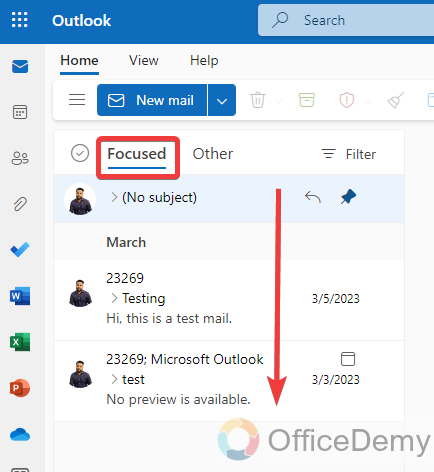 How to Combine Focused and Other Email in Outlook - OfficeDemy.com ...